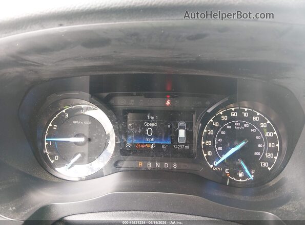 1FTER4EH1KLA73154 2019 FORD RANGER Red Հետևի նստատեղերի տեսք