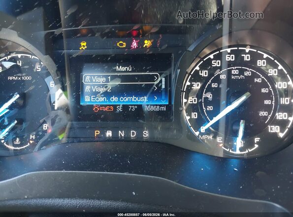 1FTER4EH1LLA51544 2020 FORD RANGER Silver Widok tylnych siedzeń