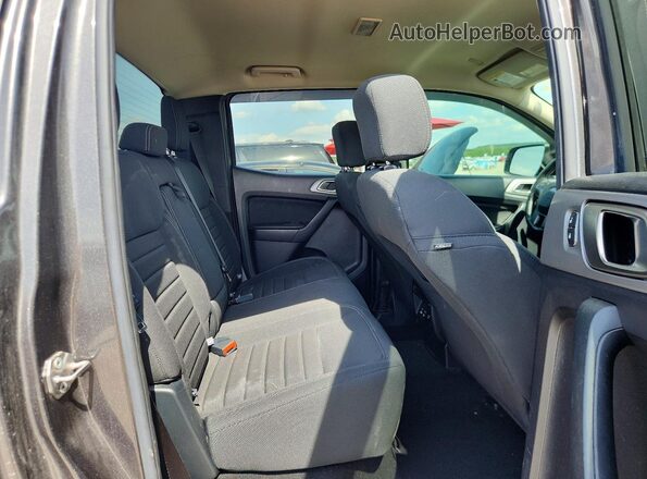1FTER4EH1LLA61278 2020 FORD RANGER Gray უკანა სავარძლების ხედი