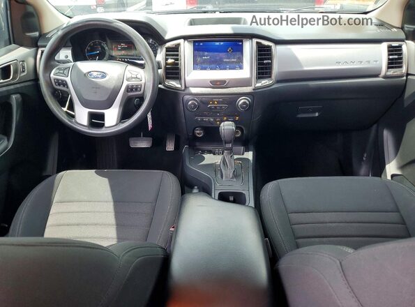 1FTER4EH1MLD48380 2021 FORD RANGER Gray Vista del salpicadero