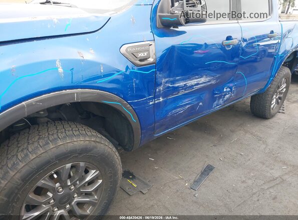 1FTER4EH2LLA59037 2020 FORD RANGER Blue Դիմացի տեսք