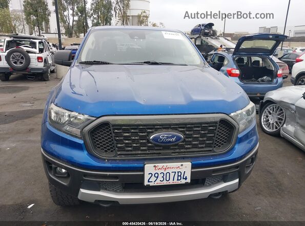1FTER4EH2LLA59037 2020 FORD RANGER Blue Սալոնի հետևի տեսք