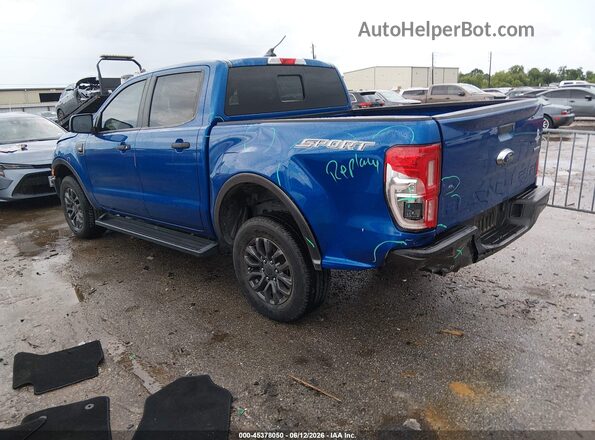 1FTER4EH3KLA75178 2019 FORD RANGER Blue Tył lewy