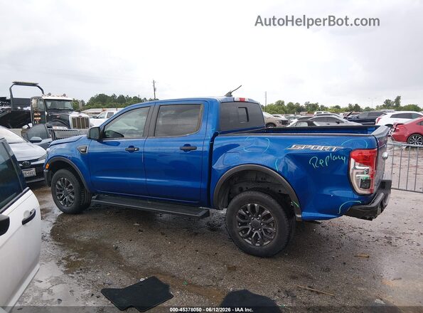 1FTER4EH3KLA75178 2019 FORD RANGER Blue Widok wnętrza 360 stopni