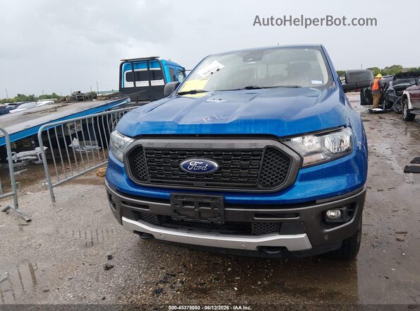 1FTER4EH3KLA75178 2019 FORD RANGER Blue Widok zestawu wskaźników