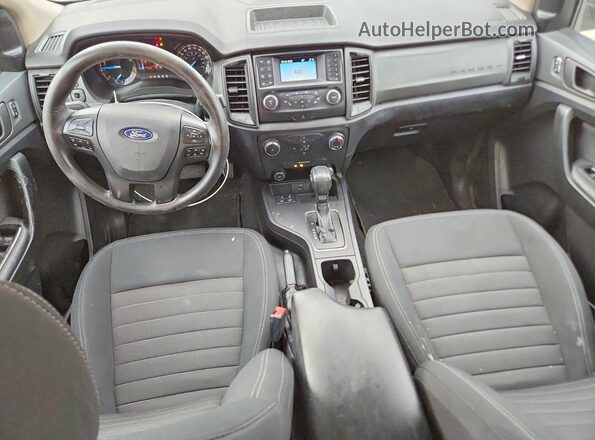 1FTER4EH3LLA02183 2020 FORD RANGER Gray Вид панелі приладів