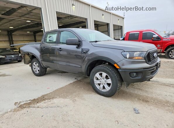 1FTER4EH3LLA02183 2020 FORD RANGER Gray Передня права чверть