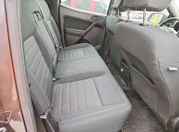 1FTER4EH3LLA02183 2020 FORD RANGER Gray Вид задніх сидінь