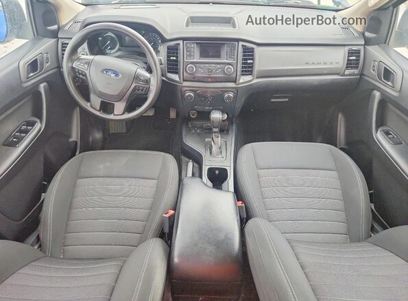 1FTER4EH3LLA05990 2020 FORD RANGER Blue Առջևի վահանակի տեսք