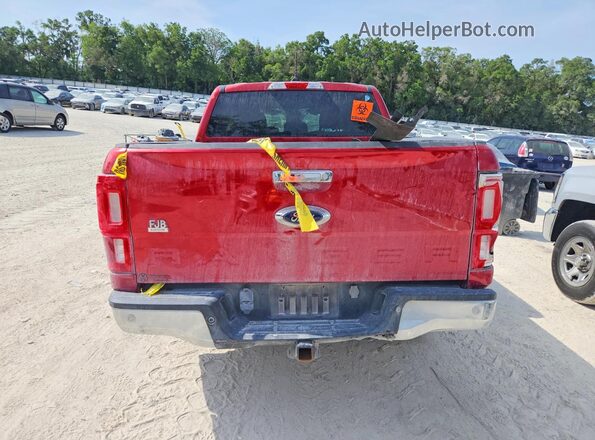 1FTER4EH3LLA73058 2020 FORD RANGER Red Вид ззаду