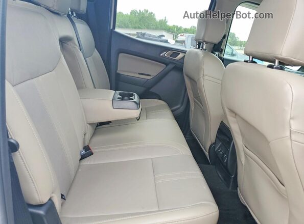 1FTER4EH4KLA58132 2019 FORD RANGER White Вид задніх сидінь