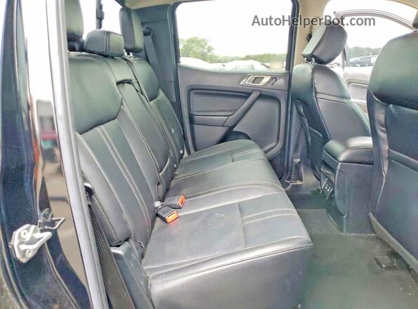 1FTER4EH4KLA93172 2019 FORD RANGER Черный Вид задних сидений