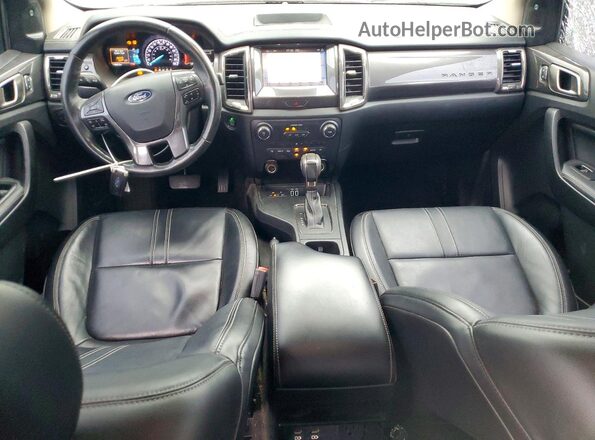 1FTER4EH4KLA93172 2019 FORD RANGER Черный Вид панели приборов