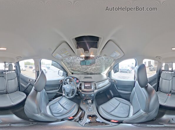 1FTER4EH4KLA93172 2019 FORD RANGER Черный Панорамный вид салона 360°