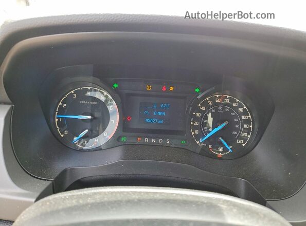 1FTER4EH4LLA99457 2020 FORD RANGER Silver Widok zestawu wskaźników