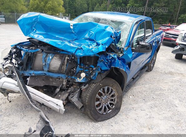 1FTER4EH4MLE02691 2021 FORD RANGER Blue წინა ხედი