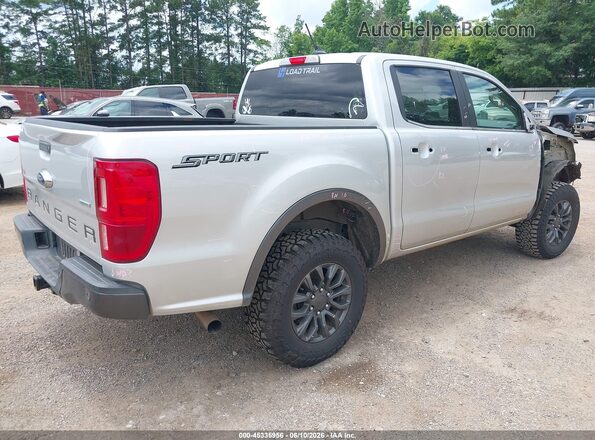 1FTER4EH5KLB11291 2019 FORD RANGER Silver Задня права чверть