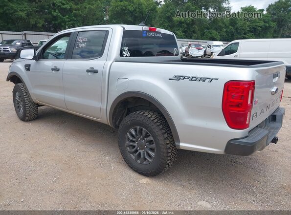 1FTER4EH5KLB11291 2019 FORD RANGER Silver Задня ліва чверть