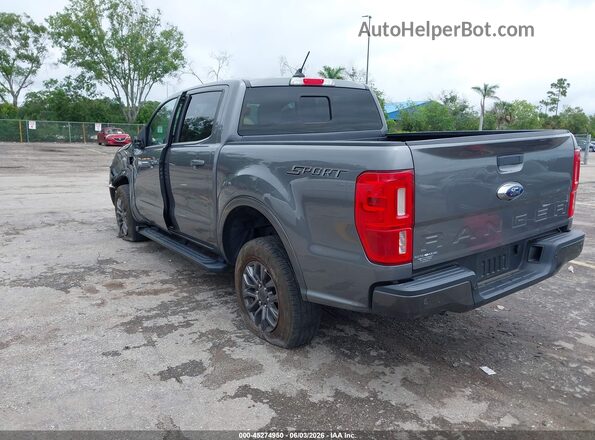 1FTER4EH5NLD31244 2022 FORD RANGER Gray Trasero izquierdo