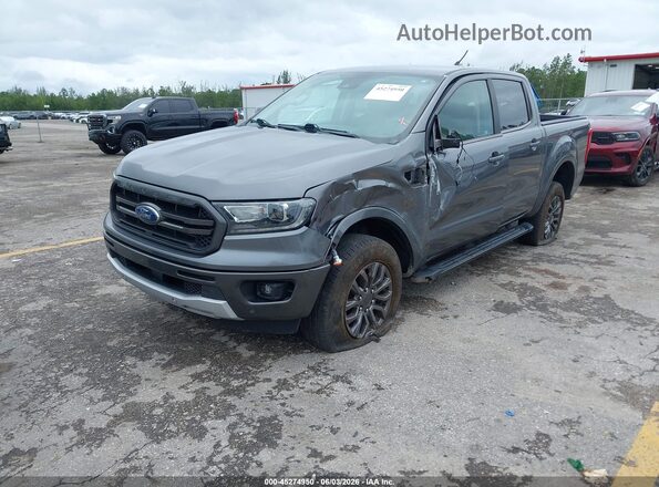 1FTER4EH5NLD31244 2022 FORD RANGER Gray Vista tres cuartos delantera izquierda