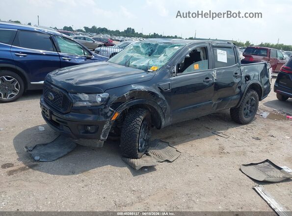 1FTER4EH5PLE12876 2023 FORD RANGER Black წინა მარცხენა ხედი სამი მეოთხედიდან