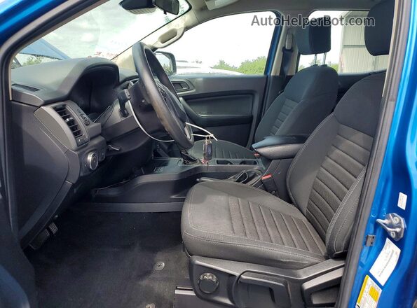 1FTER4EH6MLD10594 2021 FORD RANGER Blue Vista interior delantera