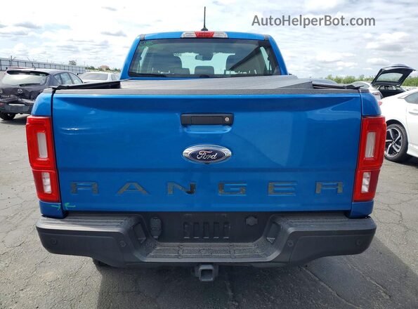 1FTER4EH6MLD10594 2021 FORD RANGER Blue Vista trasera