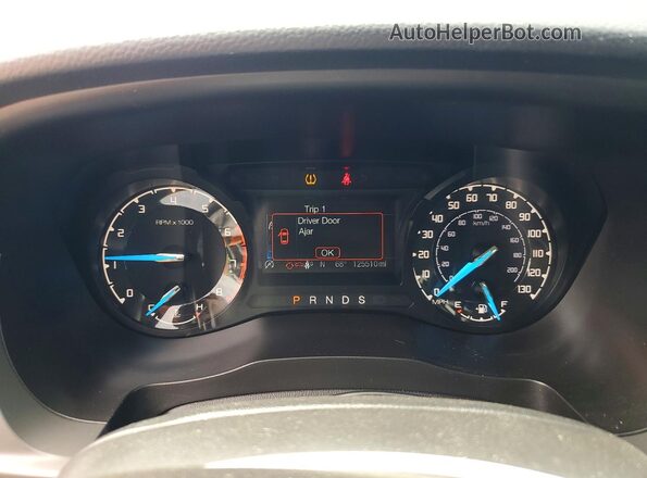 1FTER4EH6MLD10594 2021 FORD RANGER Blue Vista del cuadro de instrumentos