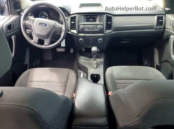 1FTER4EH6MLD10594 2021 FORD RANGER Blue Vista del salpicadero
