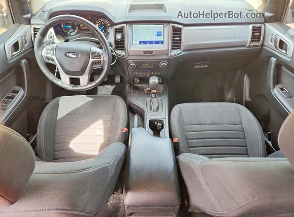 1FTER4EH6PLE00591 2023 FORD RANGER Gray Dashboard view