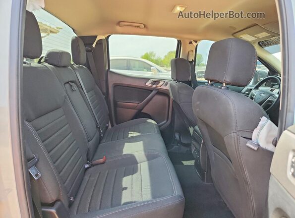 1FTER4EH6PLE00591 2023 FORD RANGER Gray Rear seats view