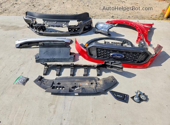 1FTER4EH7MLD07610 2021 FORD RANGER Red 
