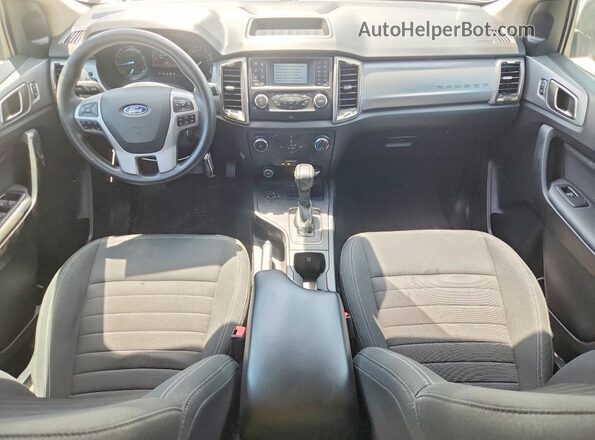 1FTER4EH8KLA09290 2019 FORD RANGER Silver Вид панелі приладів