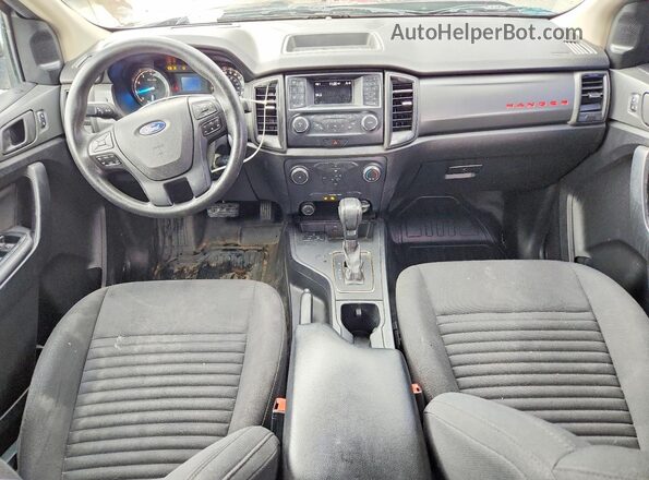 1FTER4EH8LLA10697 2020 FORD RANGER Gray Առջևի վահանակի տեսք