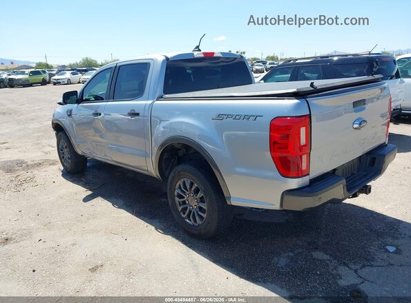 1FTER4EH8LLA59186 2020 FORD RANGER Silver Trasero izquierdo