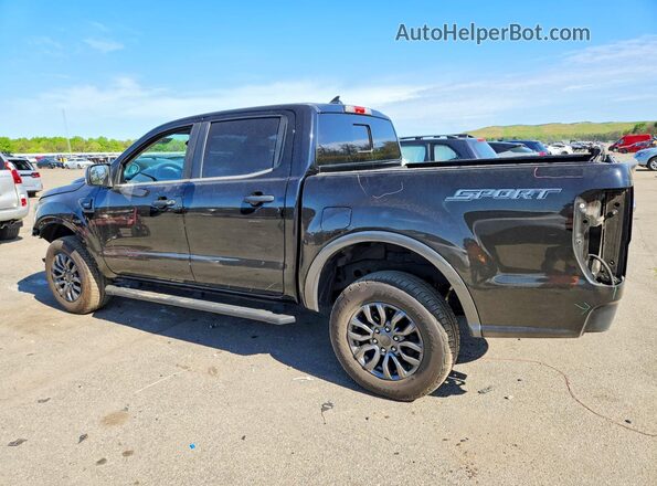 1FTER4EH9LLA77342 2020 FORD RANGER Black Tył lewy