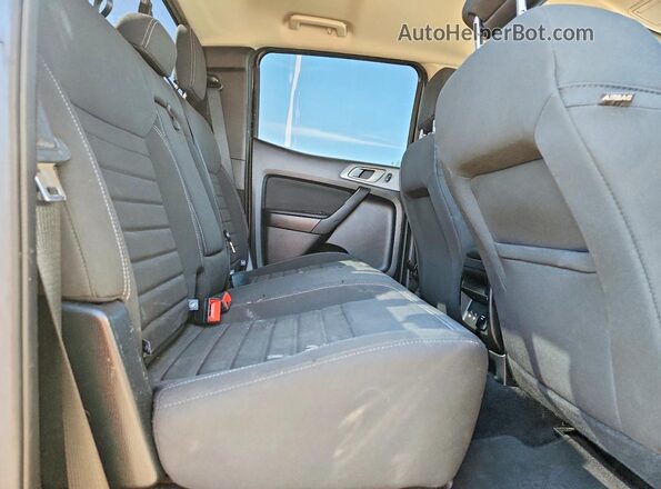 1FTER4EH9LLA77342 2020 FORD RANGER Black Widok tylnych siedzeń