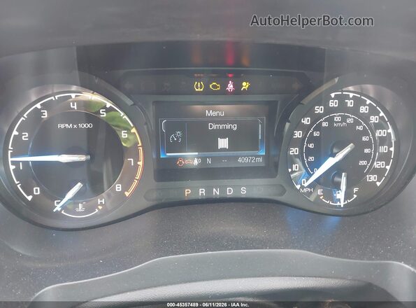 1FTER4EHXKLB01792 2019 FORD RANGER Red Вид задніх сидінь