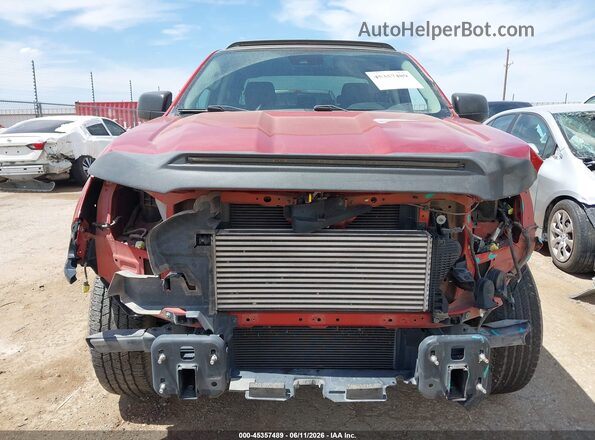 1FTER4EHXKLB01792 2019 FORD RANGER Red Вид спереду