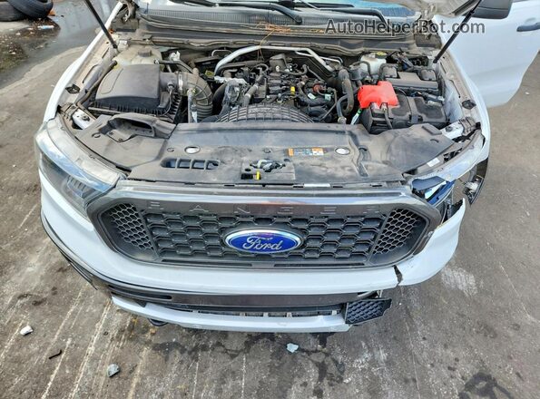 1FTER4EHXKLB12341 2019 FORD RANGER White უკანა სალონის ხედი