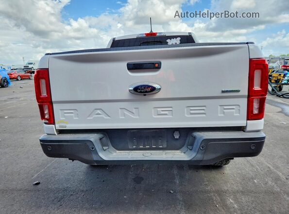 1FTER4EHXKLB12341 2019 FORD RANGER White უკანა ხედი