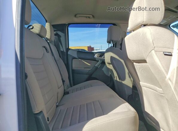 1FTER4EHXMLD07312 2021 FORD RANGER White Вид задніх сидінь