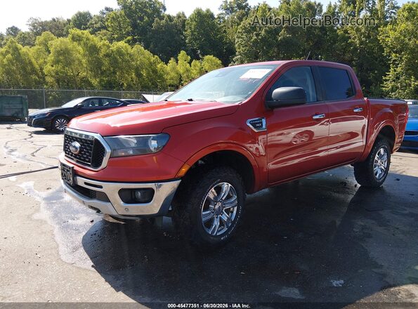 1FTER4FH0KLA53296 2019 FORD RANGER Red Front left