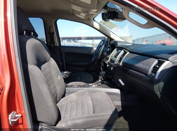 1FTER4FH0KLA53296 2019 FORD RANGER Red Front interior view