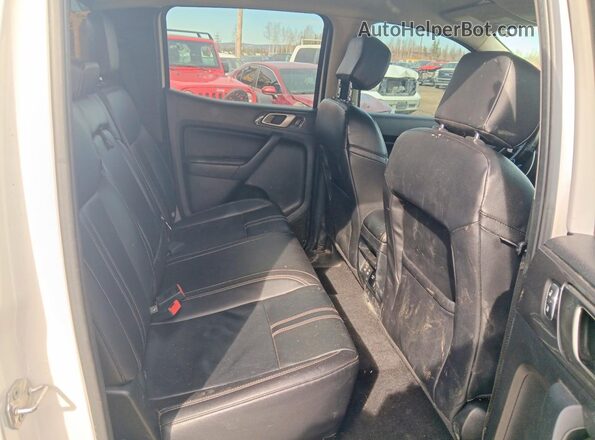 1FTER4FH0KLA83267 2019 FORD RANGER White Widok tylnych siedzeń