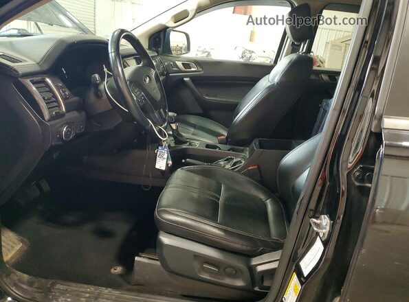 1FTER4FH0LLA46706 2020 FORD RANGER Black წინა სალონის ხედი