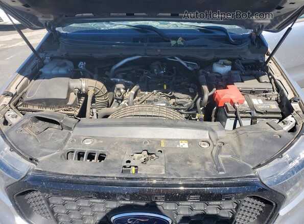 1FTER4FH0LLA74702 2020 FORD RANGER Silver Вид задньої частини салону