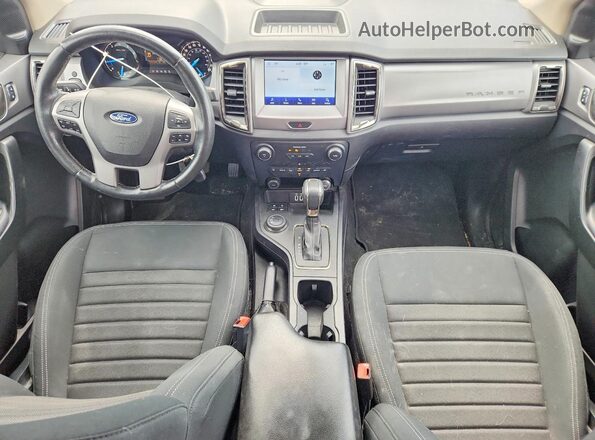 1FTER4FH0MLD37868 2021 FORD RANGER Silver Вид панелі приладів