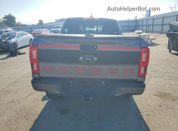 1FTER4FH0MLD88089 2021 FORD RANGER Gray უკანა ხედი
