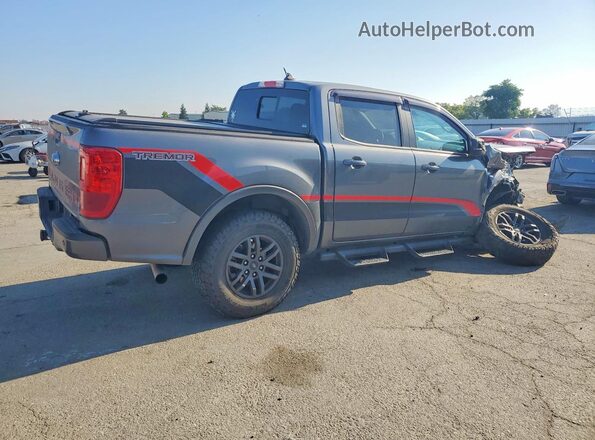 1FTER4FH0MLD88089 2021 FORD RANGER Gray უკანა მარჯვენა